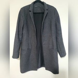 Women's All Saints Dark Charcoal Coat US 10